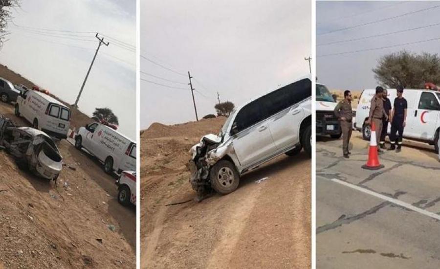 وفاة 9 فلسطينيين بحادث سير في السعودية