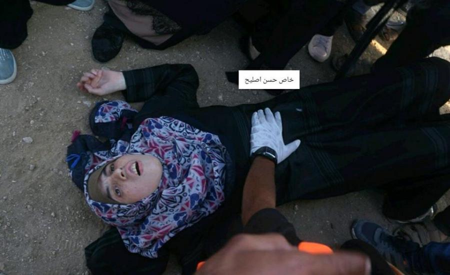 استشهاد فتاة فلسطينية برصاص الاحتلال شرق غزة