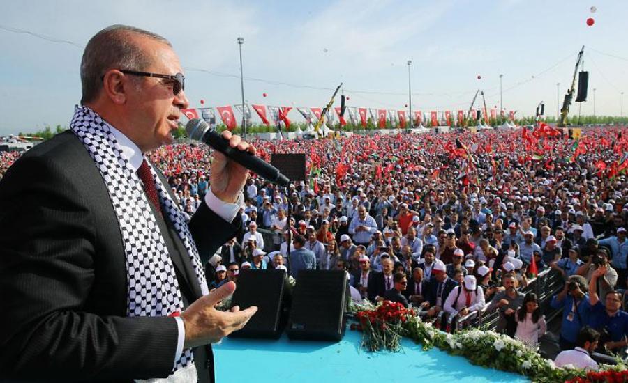 أردوغان: أدعو الشعب الإسرائيلي إلى التصدي لحكومته