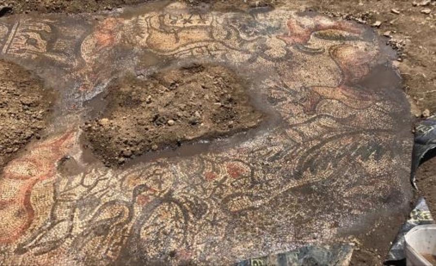 العثور على فسيفساء بتركيا عمرها 1600 عام