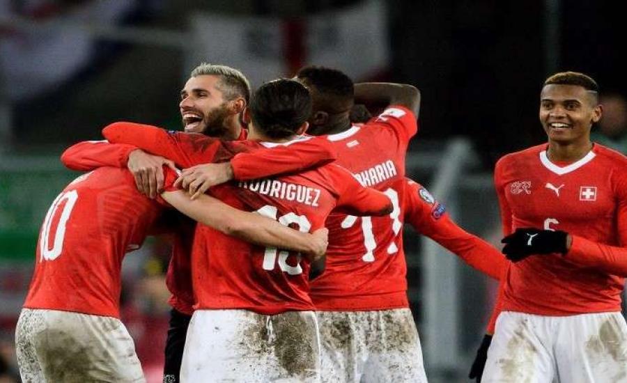 سويسرا تلحق بركب المتأهلين إلى مونديال روسيا 2018