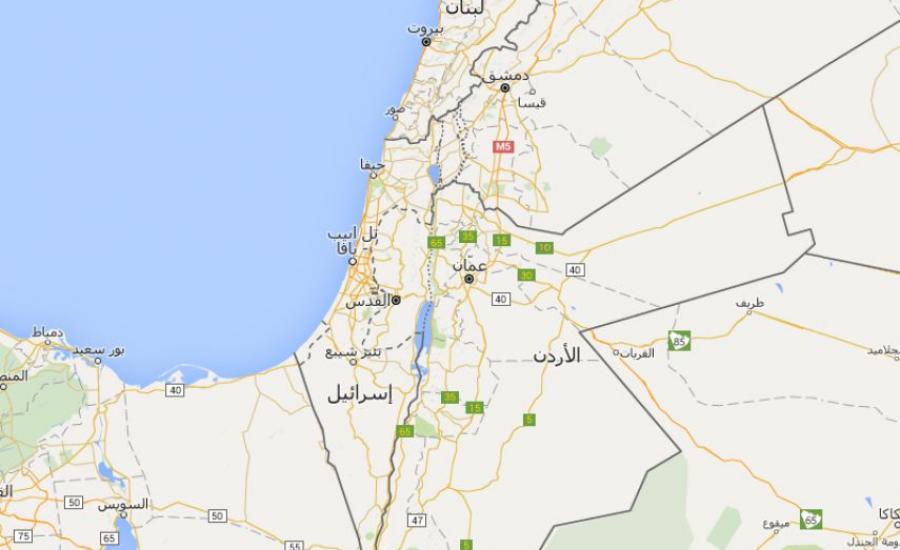 فلسطين على جوجل ماب