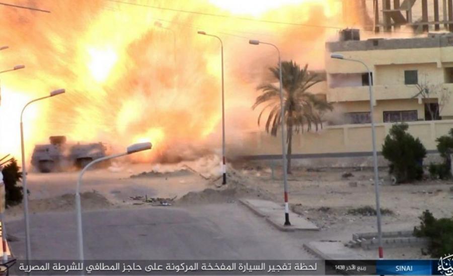 هجمات لداعش في سيناء 