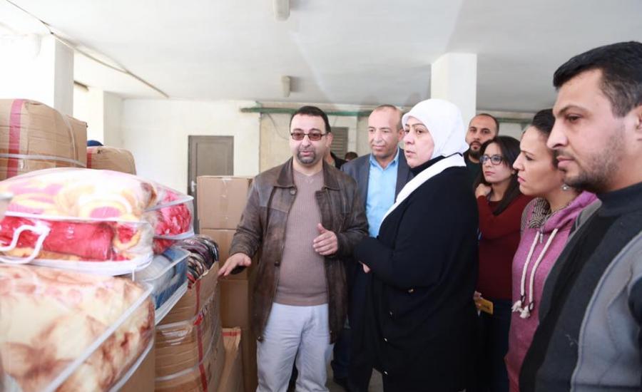 توزيع 100 مدفأة كهربائية وأغطية شتوية لعائلات محتاجة في رام الله والبيرة