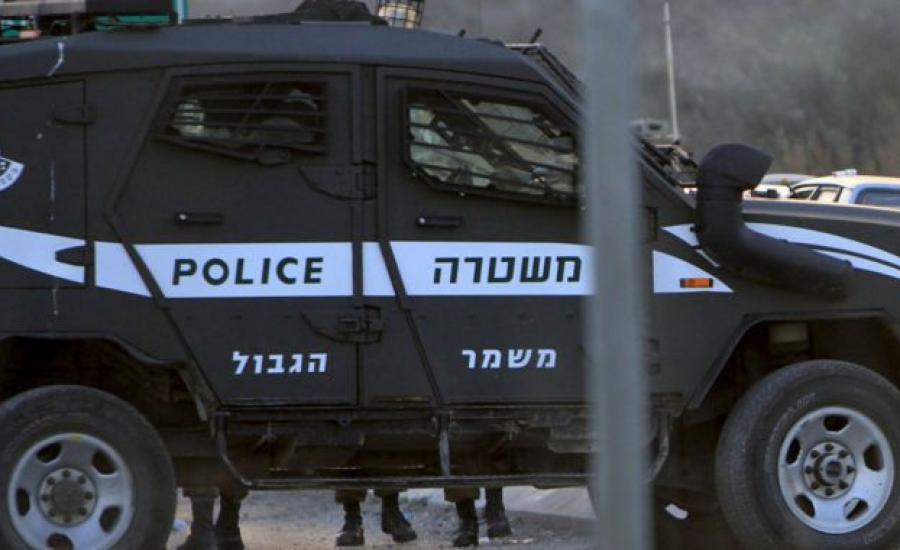 الشرطة الاسرائيلية في الضفة الغربية 