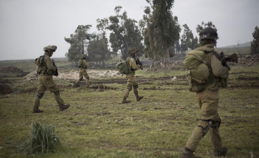 الجيش الاسرائيلي يهدد الجيش السوري