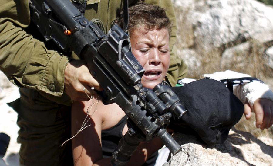 اسرائيل والاطفال الفلسطينيين 