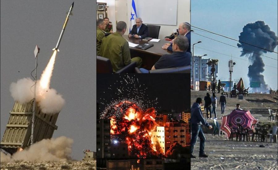 جنرالات اسرائيليون وحماس وقطاع غزة 