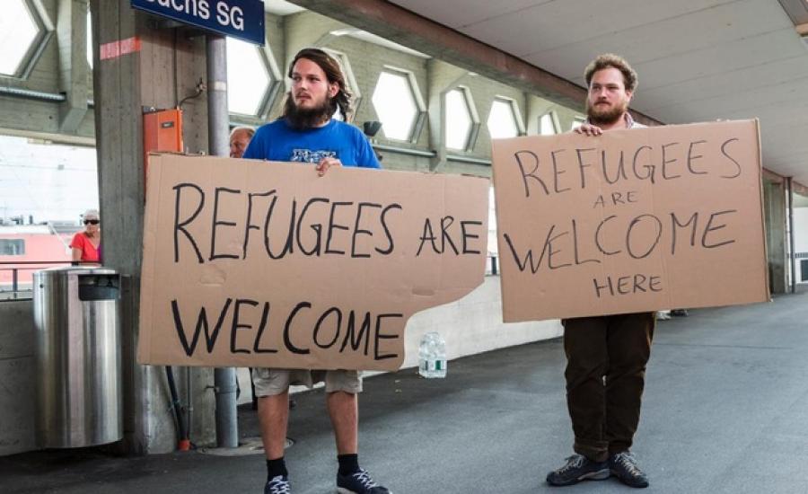اللاجئيين السوريين  في سويسرا 