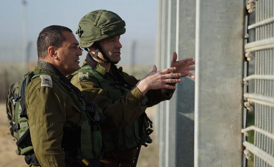 الجيش الاسرائيلي في قطاع غزة 