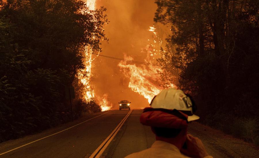 حرائق في كاليفورنيا 