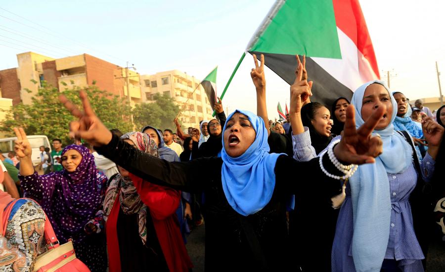 تظاهرة في السودان 