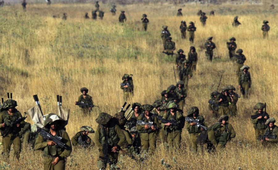 مناورة للجيش الاسرائيلي 
