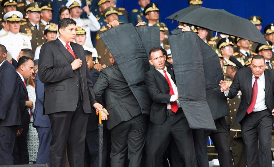 محاولة اغتيال الرئيس الفنزويلي  