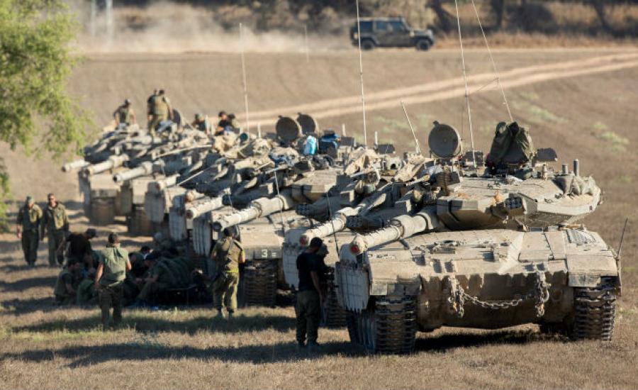 توغل اسرائيلي في قطاع غزة 