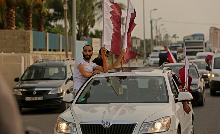 اموال قطر في غزة 