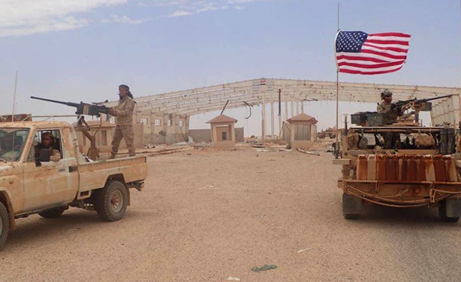 تدمير القاعدة الأمريكية الرئيسية في جنوب سوريا