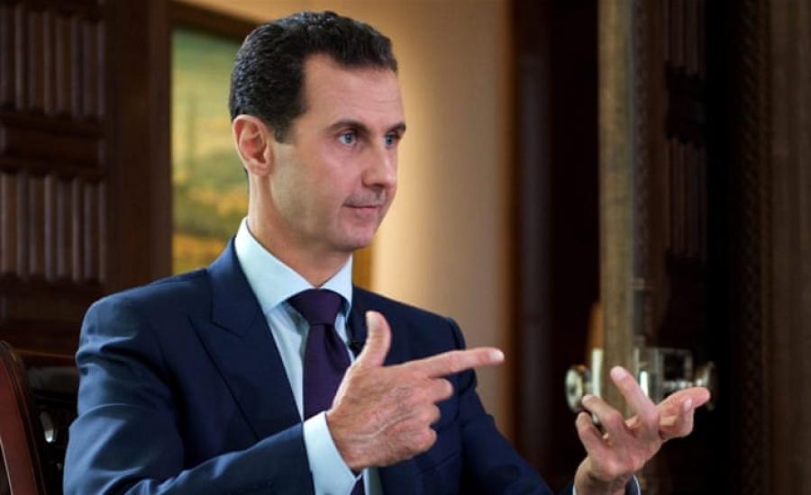 الأسد: إسرائيل تدعم الإرهابين بشكل مباشر وتقصف القوات السورية
