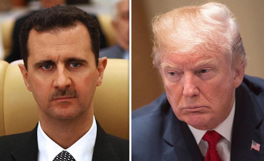 الضربة الامريكية على سوريا 