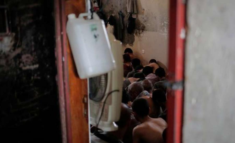 "أسوشيتد برس" تنشر صورة تم التقاطها داخل سجن لداعش جنوب الموصل