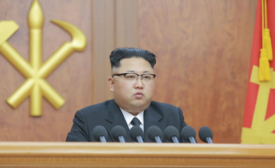 الزعيم الكوري الشمالي وكوريا الجنوبية 