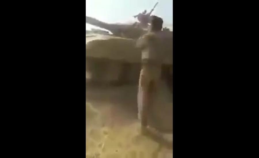 فيديو مروع لهرس طفل عراقي تحت عجلات دبابة 