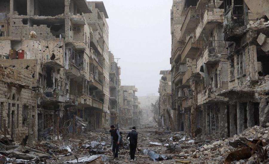 كلفة الدمار في سوريا 
