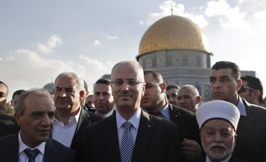 الحكومة الفلسطينية والمسجد الاقصى 