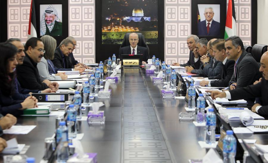 مجلس الوزراء الفلسطيني  