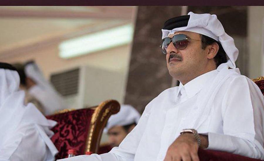 امير قطر والازمة الخليجية 