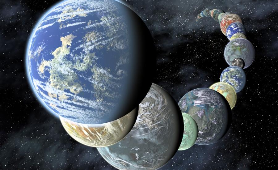 اكتشاف 7 كواكب شبيهة بالارض 