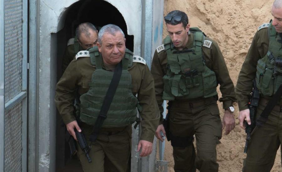 رئيس هيئة أركان جيش الاحتلال يقوم بجولة تفقدية في محيط قطاع غزة