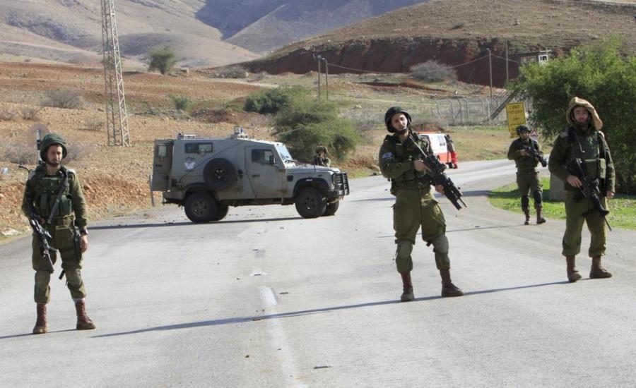 حواجز للجيش الاسرائيلي في الضفة الغربية 