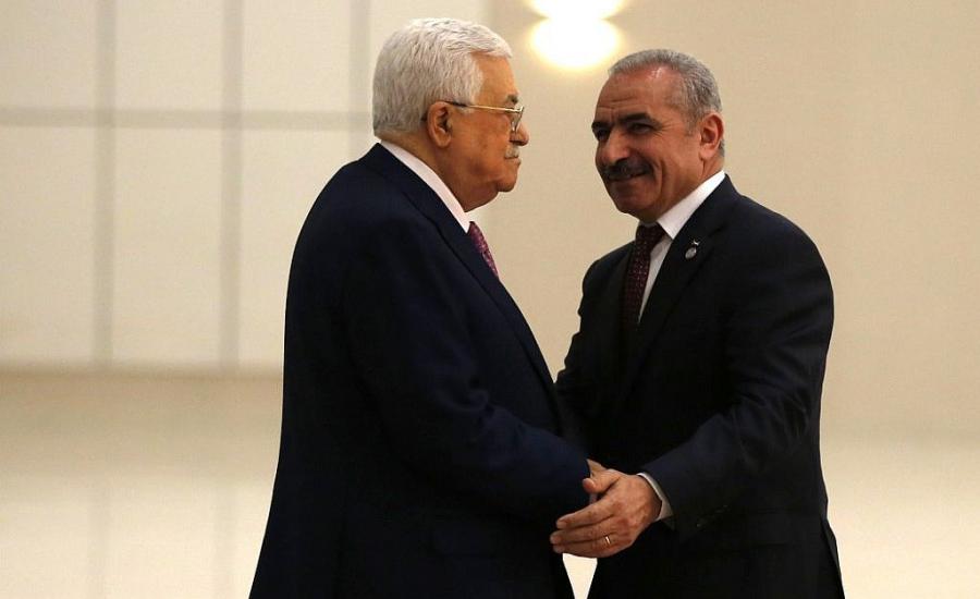 الرئيس الفلسطيني والحكومة الفلسطينية 