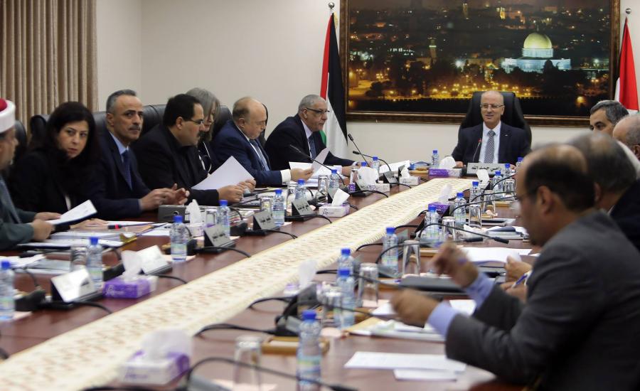مجلس الوزراء وغزة 