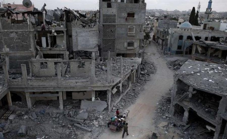 مساعدات سعودية لاعادة اعمار قطاع غزة 