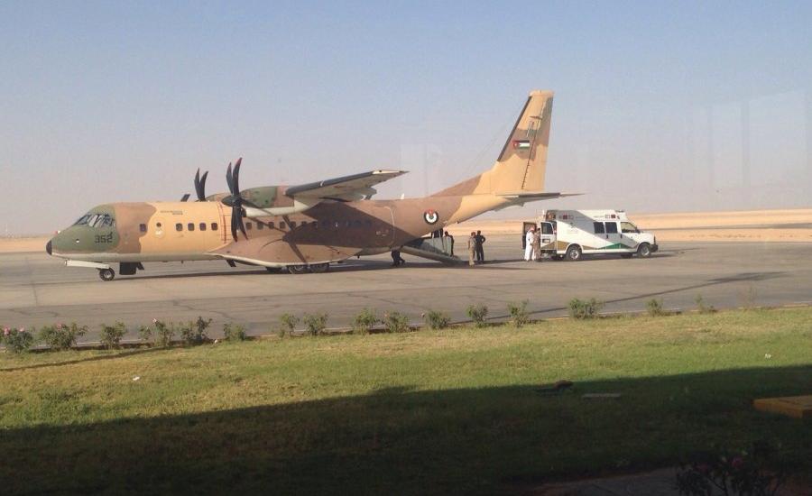 الملك عبد الله يرسل طائرة  لمواطن اردني تعرض لجلطة في سلطنة عمان 