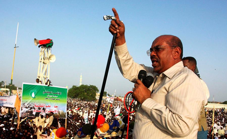 البشير والحكومة الانتقالية في السودان 
