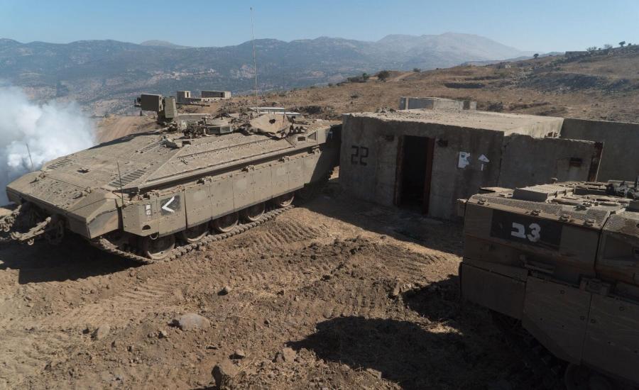 تدريب عسكري اسرائيلي لمواجهة حزب الله 