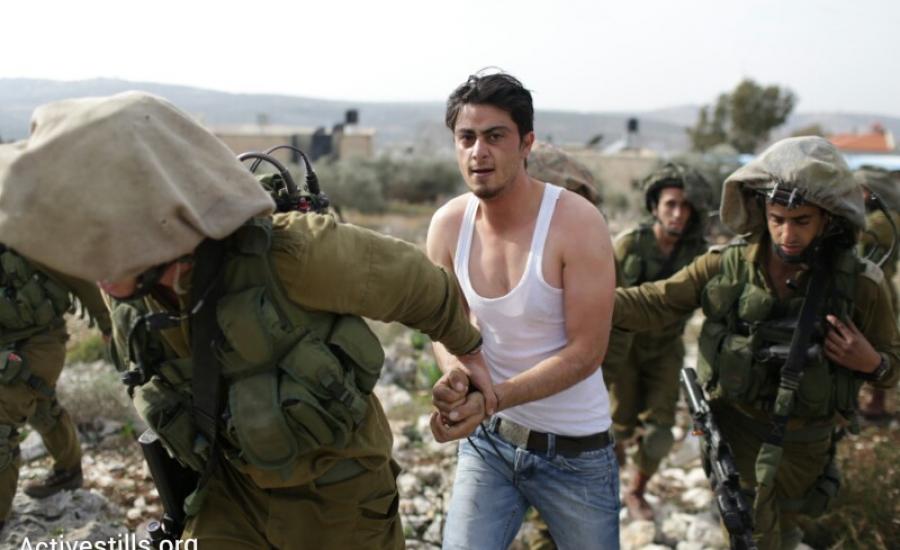 اعتقالات اسرائيلية للفلسطينيين 
