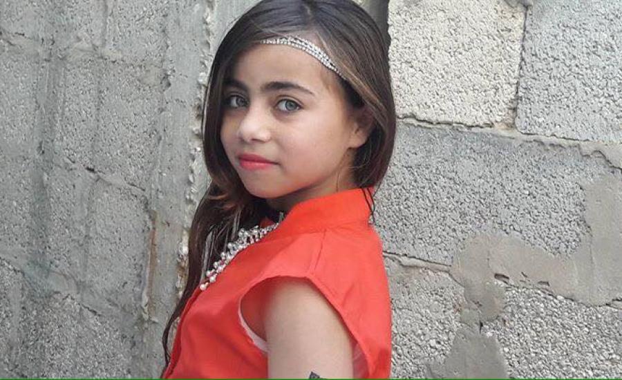الطفلة انعام العطار من غزة 