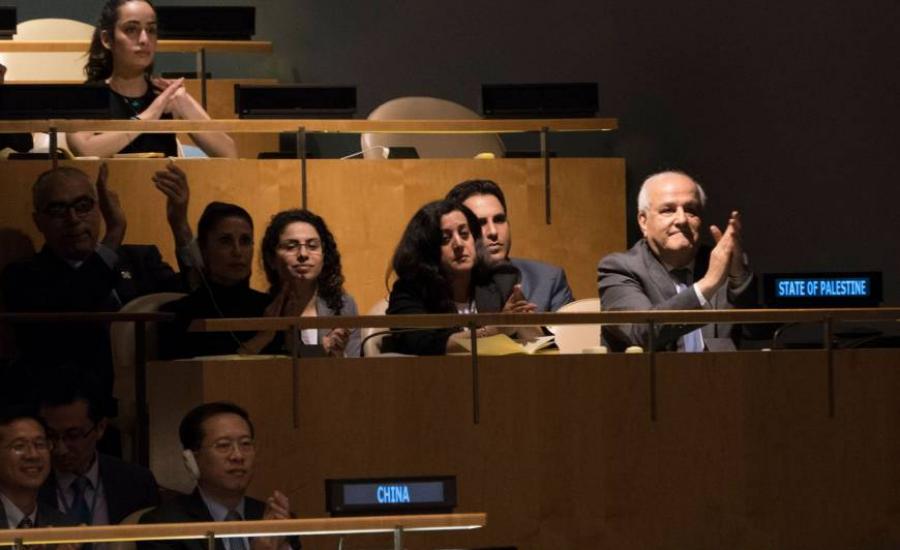 الجمعية العامة للامم المتحدة تصوت على قرارات خاصة بفلسطين 