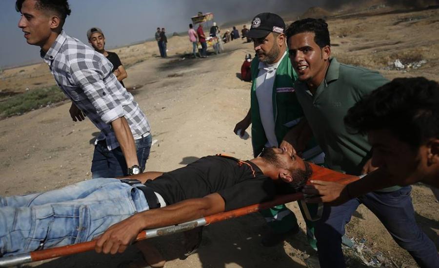 استشهاد شاب 22 عاماً وعدة إصابات بقصف صاروخي شرق غزة