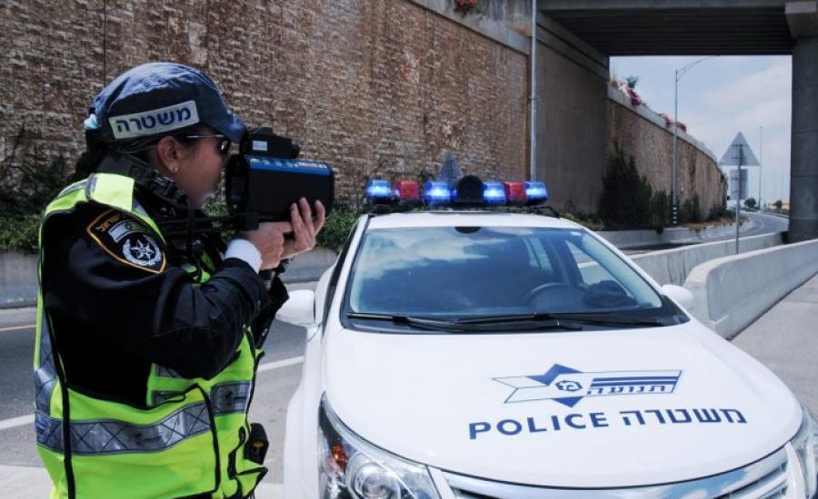 الشرطة الاسرائيلية تحرر مخالفات 