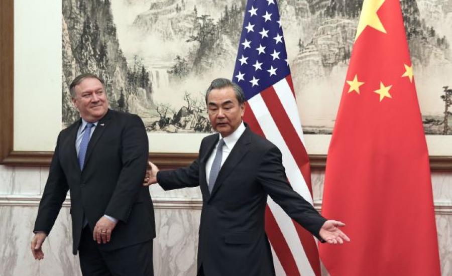 الصين ووزير الخارجية الامريكي 