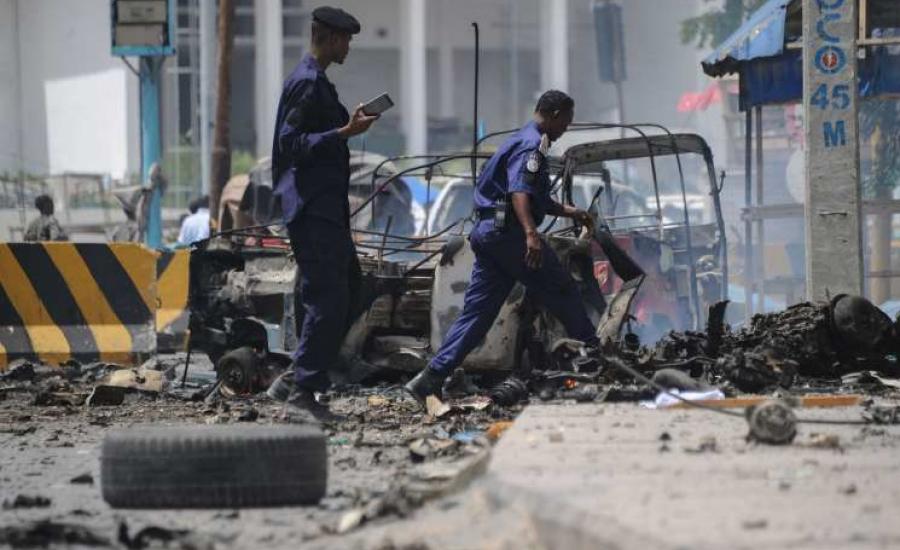 انفجار سيارة في الصومال 