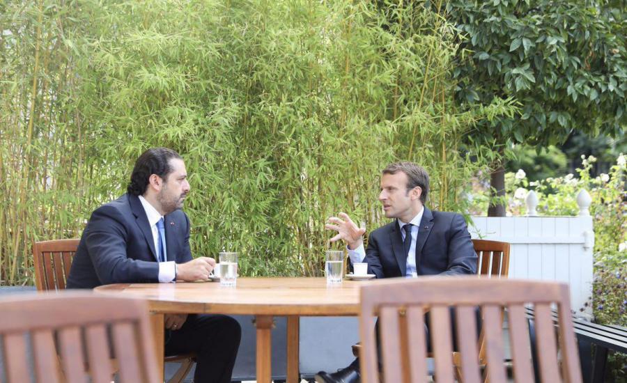 بعد التوسط مع ولي العهد السعودي.. الرئيس الفرنسي يؤكد وصول الحريري لباريس خلال أيام