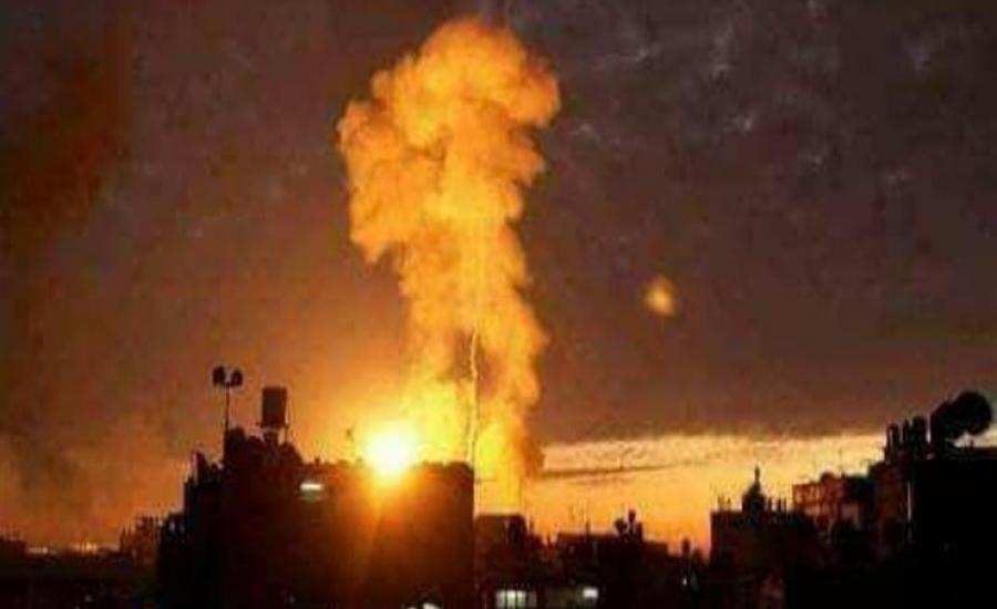 قصف اسرائيلي على قطاع غزة 