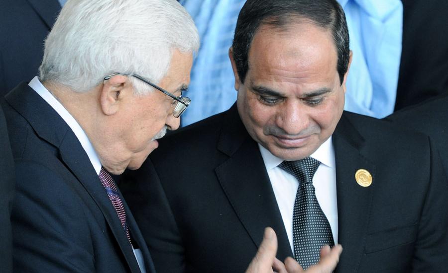 عباس والسيسي في مصر 