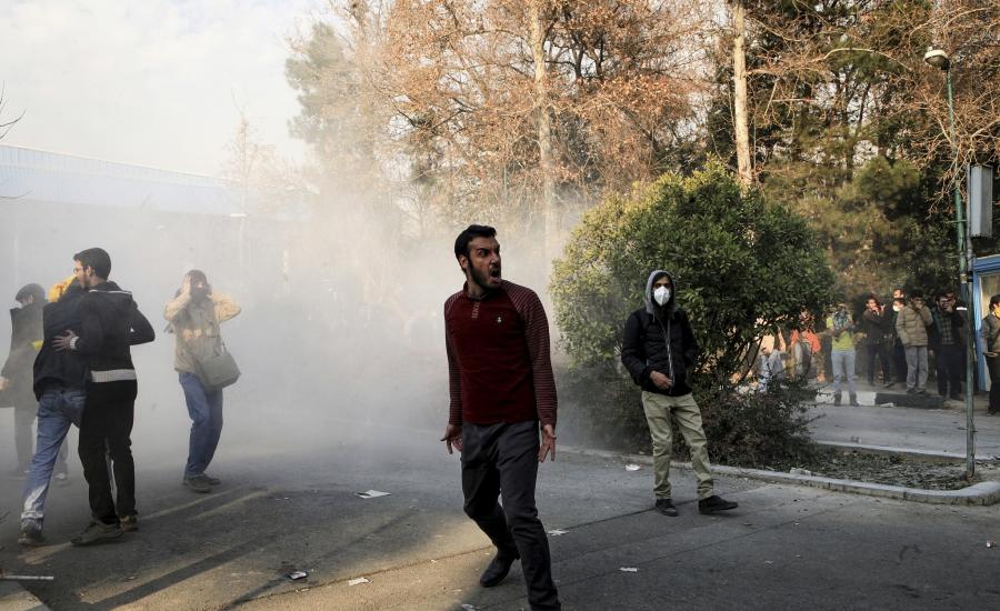 مظاهرات في ايران 